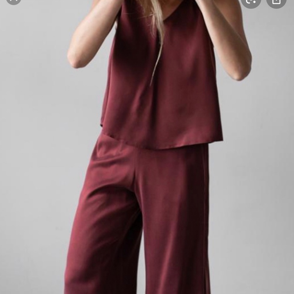 Lunya washable silk sleep set S port